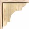 Ekena Millwork New Brighton Rough Sawn Corbel w/Backplate, Douglas Fir, 6"W x 12"D x 12"H COR06X12X12NEB01RDF - alternate 4
